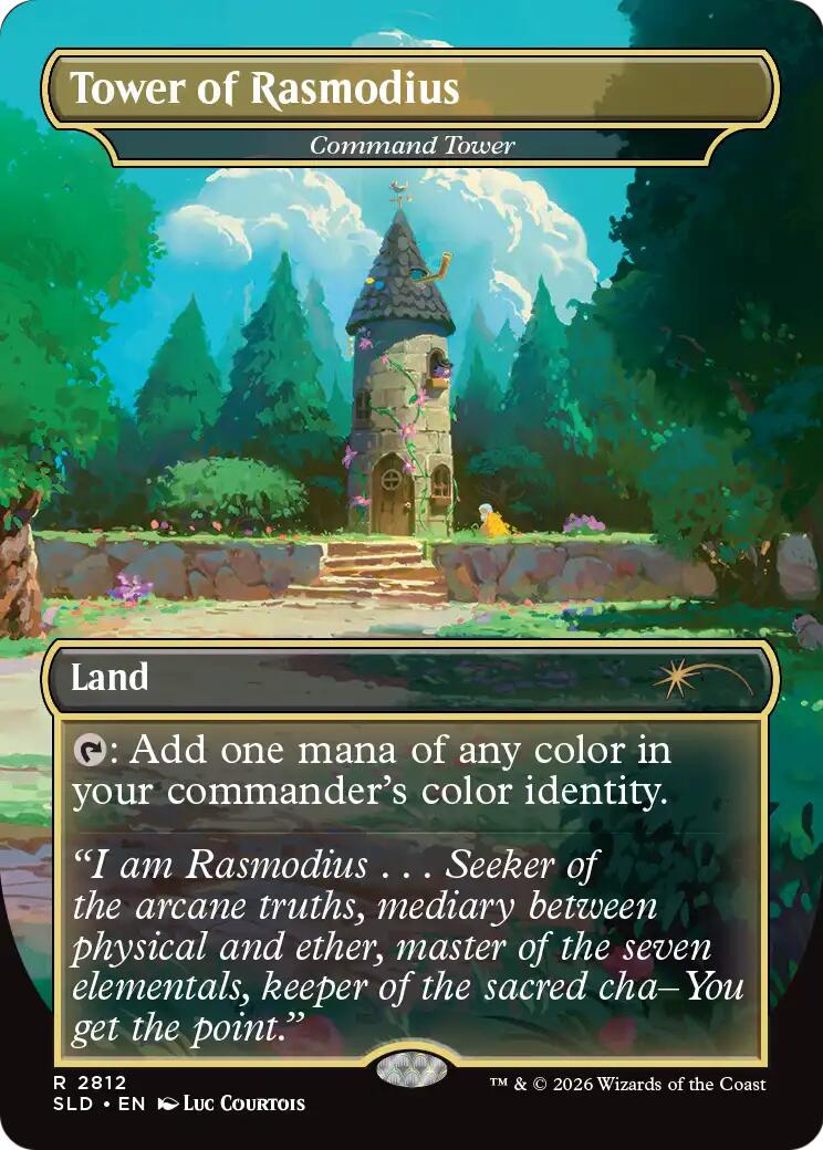 Tower of Rasmodius - Command Tower [Secret Lair Drop Series] | Shuffle n Cut Hobbies & Games