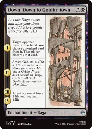 Down, Down to Goblin-town [The Hobbit] | Shuffle n Cut Hobbies & Games