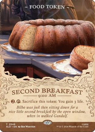 Food Token (SLD-2546) [Secret Lair Drop Series] Foil | Shuffle n Cut Hobbies & Games