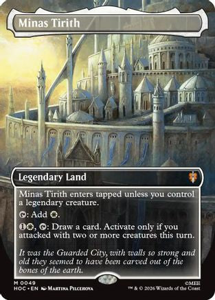 Minas Tirith (Borderless) [The Hobbit: Eternal-Legal] | Shuffle n Cut Hobbies & Games