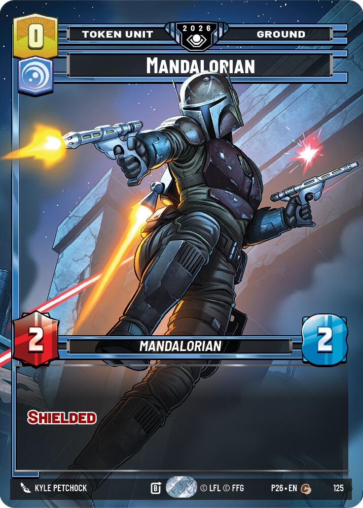 Mandalorian (125) (125) [Galactic Championship 2026] | Shuffle n Cut Hobbies & Games