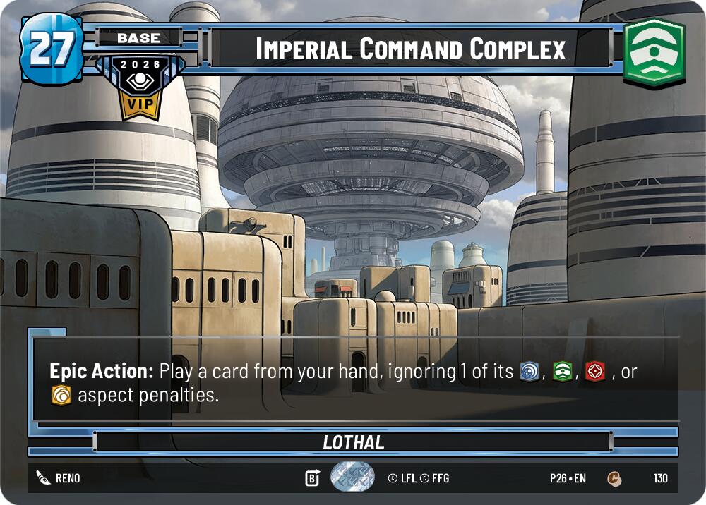 Imperial Command Complex (130) (130) [Galactic Championship 2026] | Shuffle n Cut Hobbies & Games