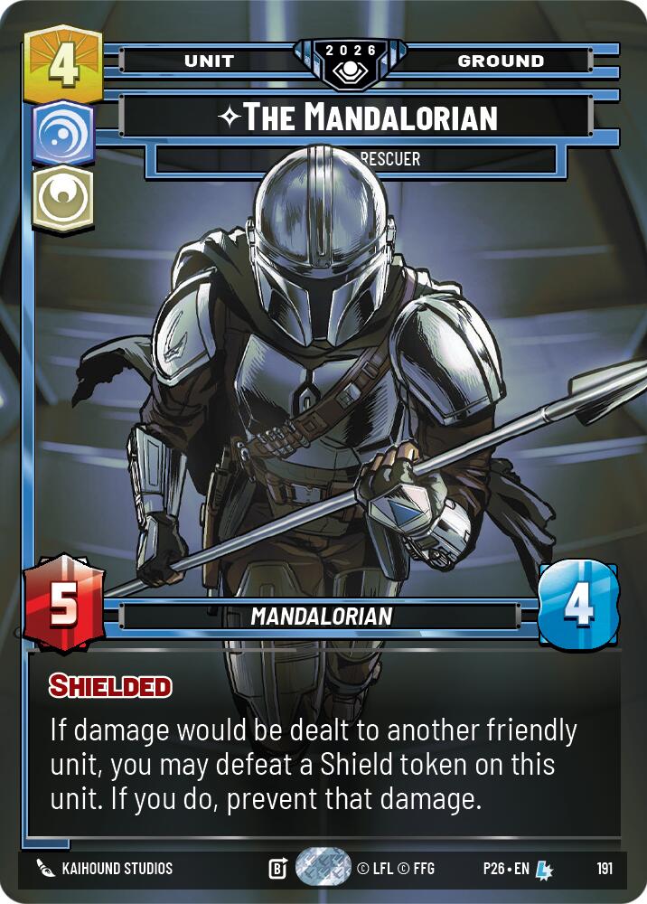 The Mandalorian - Devoted Rescuer (191) (Top 64) (191) [Galactic Championship 2026] | Shuffle n Cut Hobbies & Games