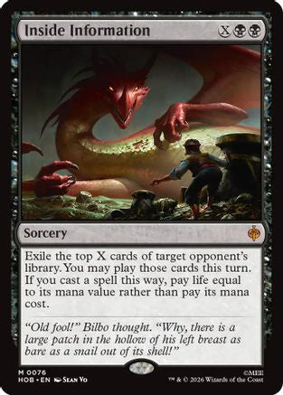 Inside Information [The Hobbit] | Shuffle n Cut Hobbies & Games