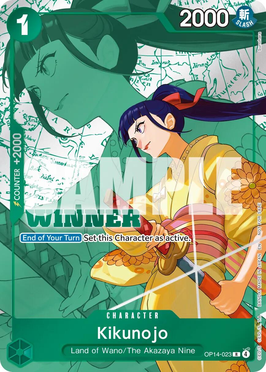 Kikunojo (Winner Pack 2026 Vol. 3) [One Piece Promotion Cards] | Shuffle n Cut Hobbies & Games