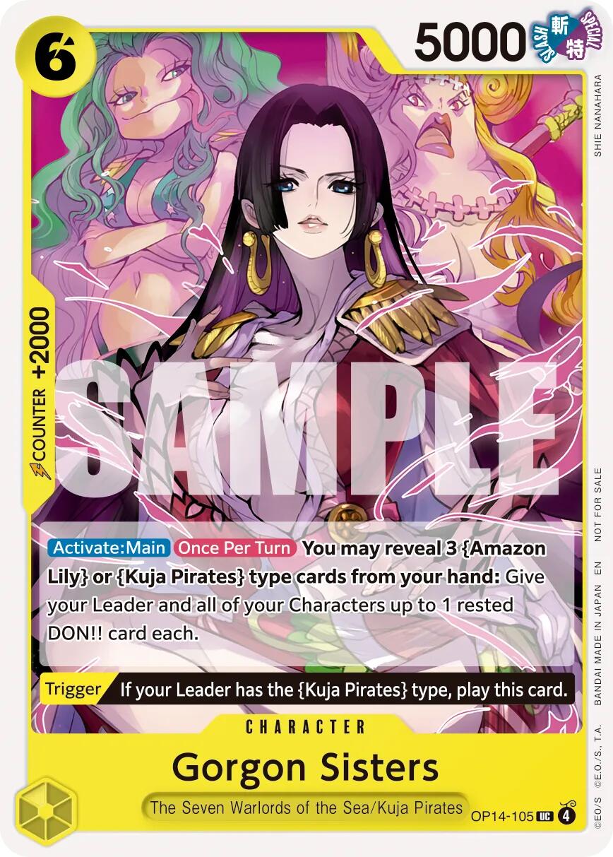 Gorgon Sisters (Tournament Pack 2026 Vol. 3) [One Piece Promotion Cards] | Shuffle n Cut Hobbies & Games