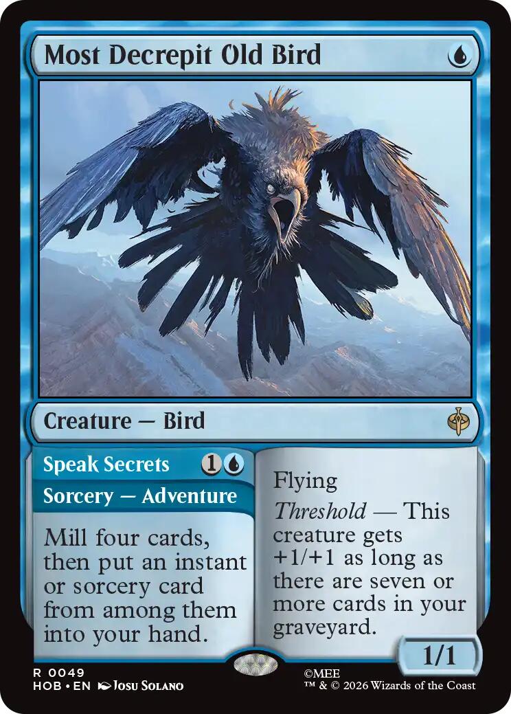 Most Decrepit Old Bird [The Hobbit] | Shuffle n Cut Hobbies & Games