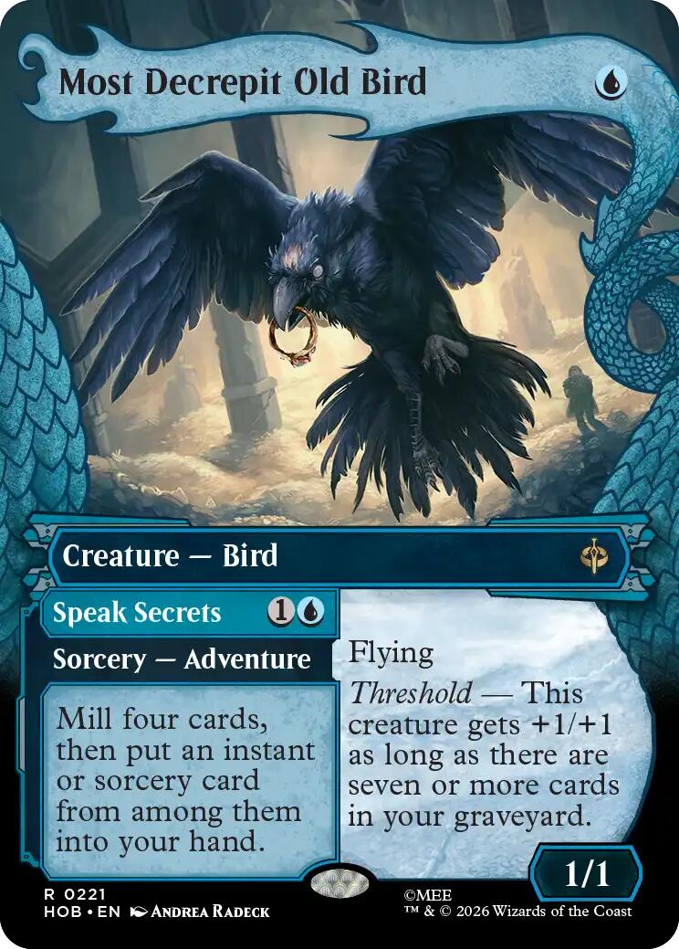Most Decrepit Old Bird (Showcase) [The Hobbit] | Shuffle n Cut Hobbies & Games