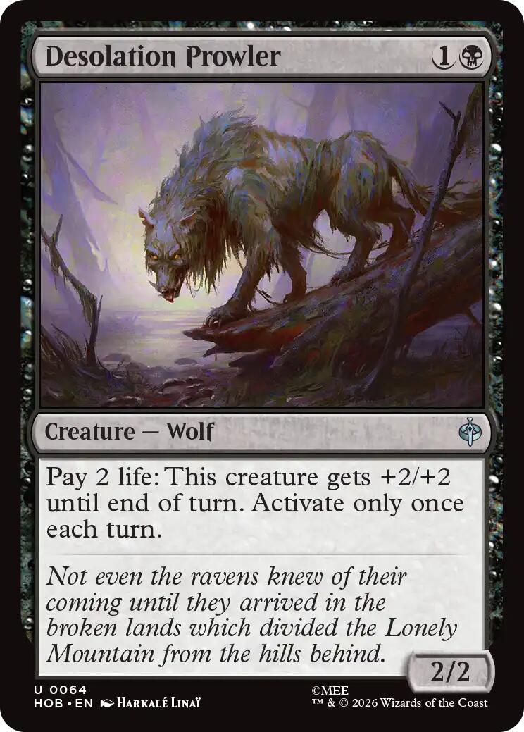Desolation Prowler [The Hobbit] | Shuffle n Cut Hobbies & Games