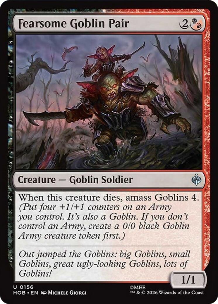 Fearsome Goblin Pair [The Hobbit] | Shuffle n Cut Hobbies & Games