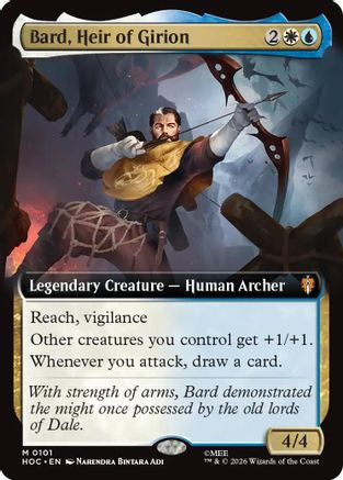 Bard, Heir of Girion (Extended Art) [The Hobbit: Eternal-Legal] | Shuffle n Cut Hobbies & Games