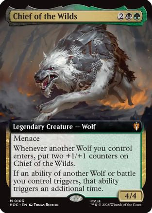 Chief of the Wilds (Extended Art) [The Hobbit: Eternal-Legal] | Shuffle n Cut Hobbies & Games