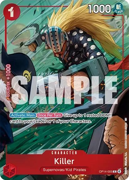 Killer (One Piece Card Game Illustration Box Vol. 8) [One Piece Promotion Cards] | Shuffle n Cut Hobbies & Games