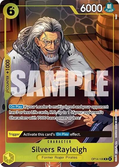 Silvers Rayleigh (One Piece Card Game Illustration Box Vol. 7) [One Piece Promotion Cards] | Shuffle n Cut Hobbies & Games