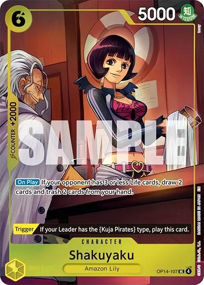 Shakuyaku (One Piece Card Game Illustration Box Vol. 7) [One Piece Promotion Cards] | Shuffle n Cut Hobbies & Games