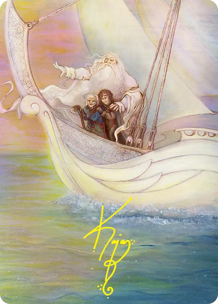 Dawn of a New Age Art Card (Gold-Stamped Signature) [The Hobbit Art Series] | Shuffle n Cut Hobbies & Games