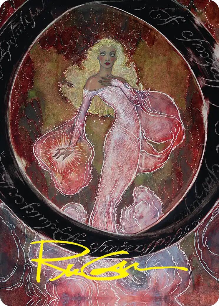 Galadriel's Dismissal Art Card (Gold-Stamped Signature) [The Hobbit Art Series] | Shuffle n Cut Hobbies & Games