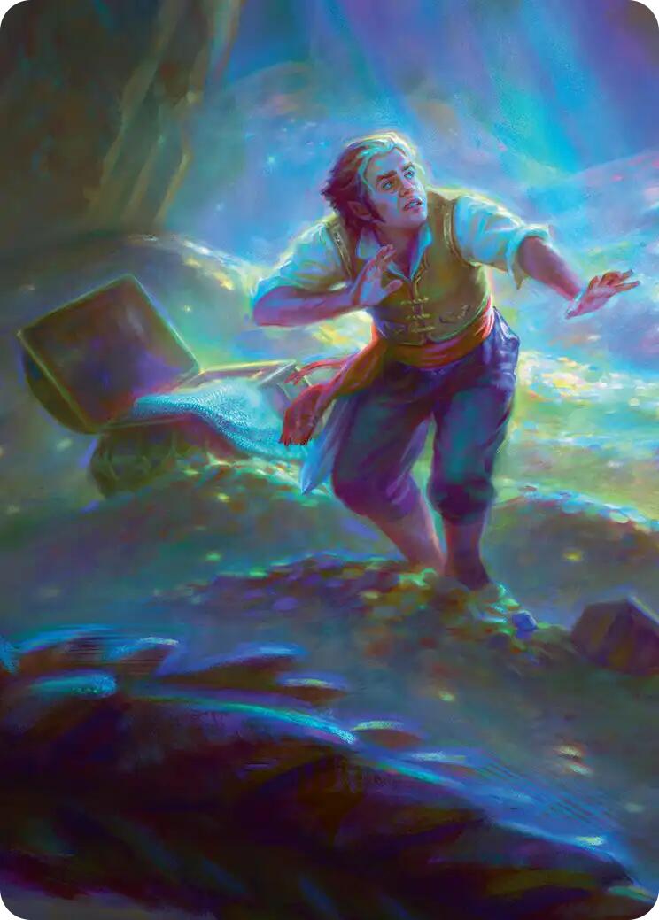 Bilbo's Burglaring Art Card (10/12) [The Hobbit Art Series] | Shuffle n Cut Hobbies & Games
