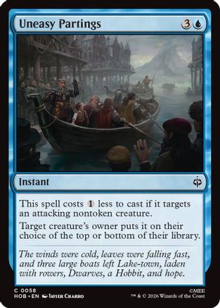 Uneasy Partings [The Hobbit] | Shuffle n Cut Hobbies & Games