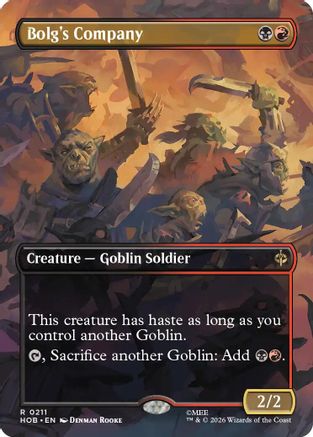 Bolg's Company (Borderless) [The Hobbit] | Shuffle n Cut Hobbies & Games