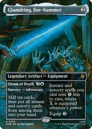Glamdring, Foe-hammer (Borderless) [The Hobbit] | Shuffle n Cut Hobbies & Games