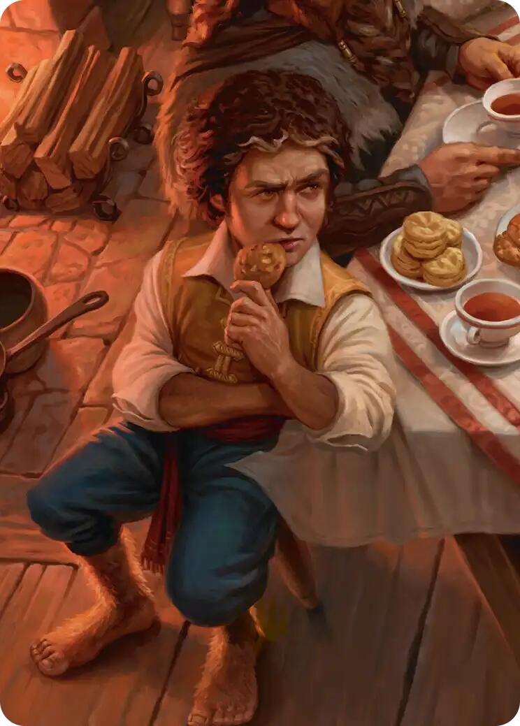 Bilbo, Fellow Conspirator Art Card (4/12) [The Hobbit Art Series] | Shuffle n Cut Hobbies & Games