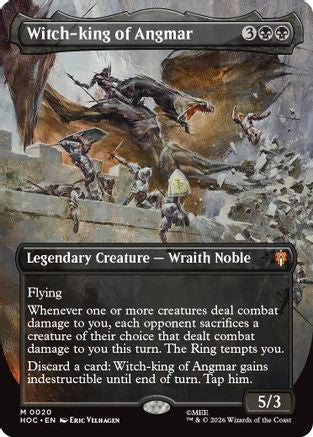 Witch-king of Angmar (Borderless) [The Hobbit: Eternal-Legal] | Shuffle n Cut Hobbies & Games