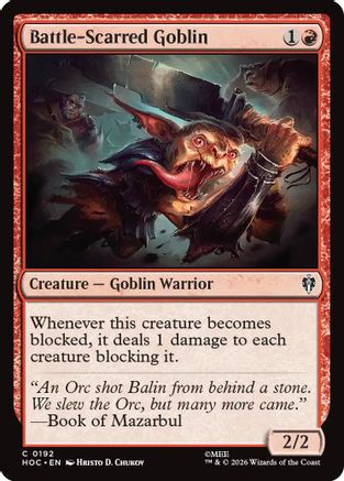 Battle-Scarred Goblin [The Hobbit: Eternal-Legal] | Shuffle n Cut Hobbies & Games