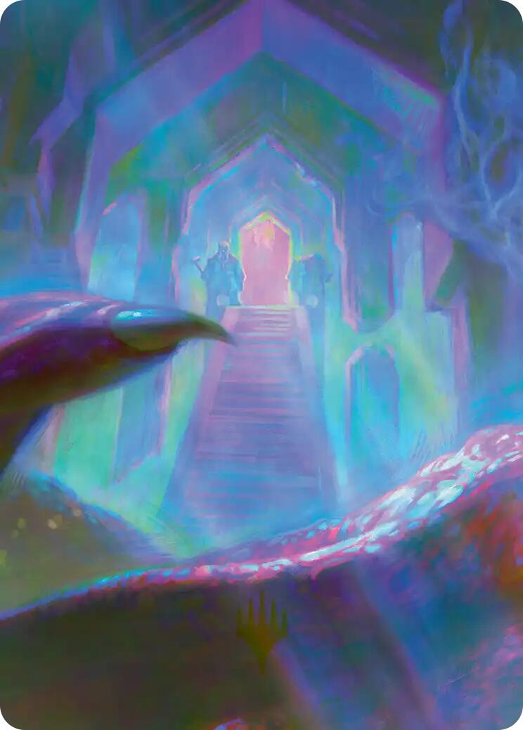 Dragon-Cursed Halls Art Card (8/12) [The Hobbit Art Series] | Shuffle n Cut Hobbies & Games