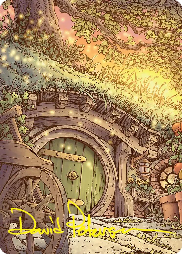 Plains (Summer) Art Card (Gold-Stamped Signature) [The Hobbit Art Series] | Shuffle n Cut Hobbies & Games