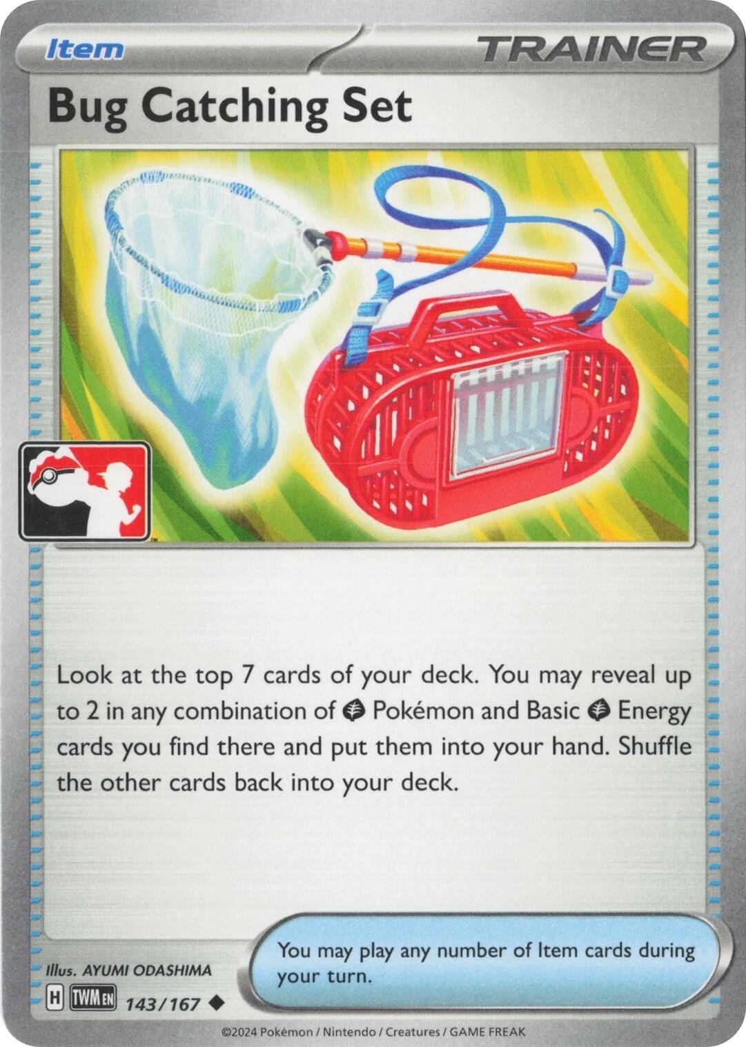 Bug Catching Set (143/167) (Left Stamp) [Prize Pack Series Seven] | Shuffle n Cut Hobbies & Games