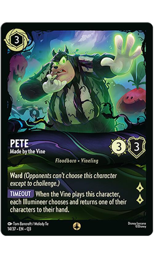 Pete - Made by the Vine (14/37) [Illumineer's Quest: The Great Hunny Rescue] | Shuffle n Cut Hobbies & Games