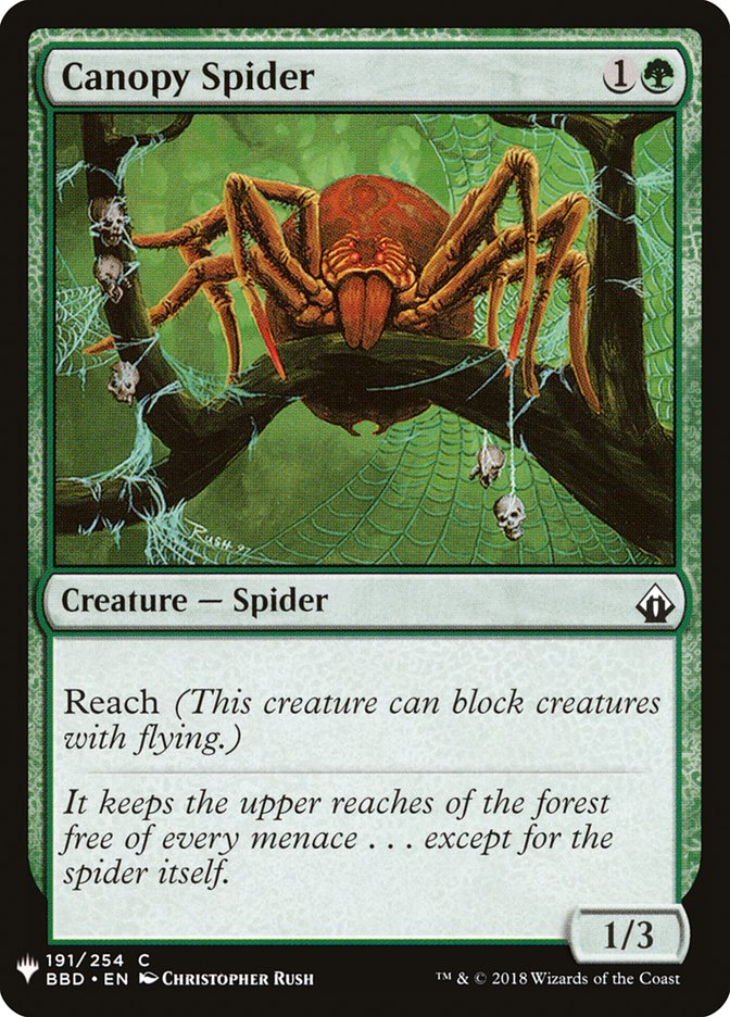 Canopy Spider [Mystery Booster] | Shuffle n Cut Hobbies & Games