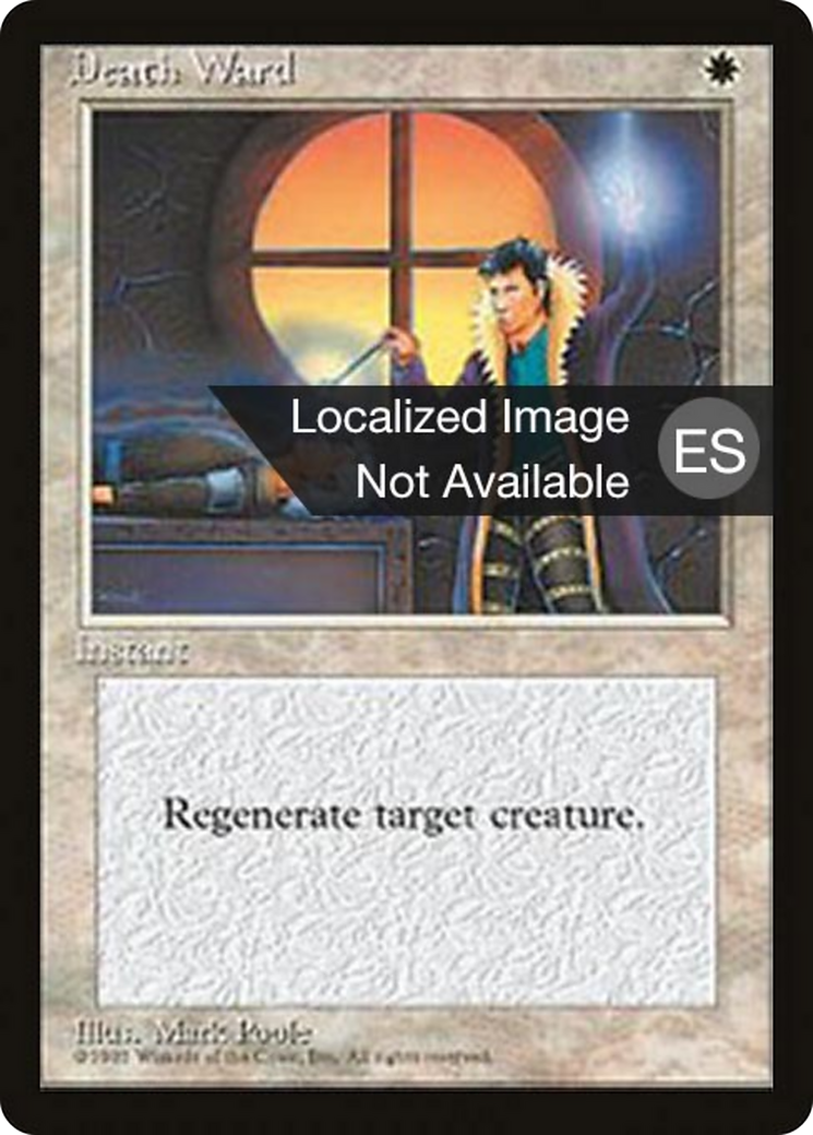 Death Ward [Fourth Edition Foreign Black Border] | Shuffle n Cut Hobbies & Games
