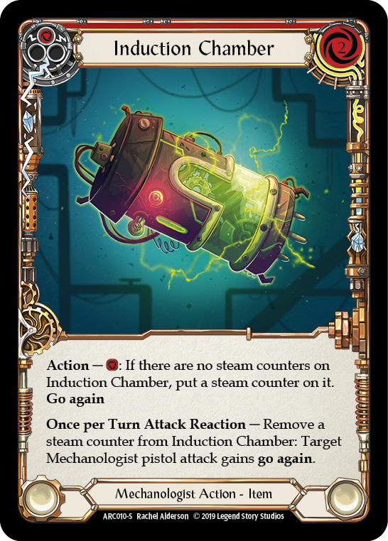 Induction Chamber [ARC010-S] (Arcane Rising)  1st Edition Normal | Shuffle n Cut Hobbies & Games