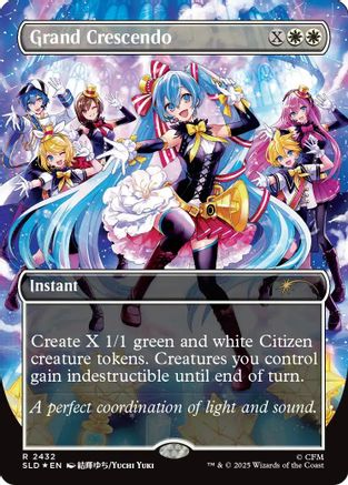Grand Crescendo (SLD-2432) [Secret Lair Drop Series] Foil | Shuffle n Cut Hobbies & Games