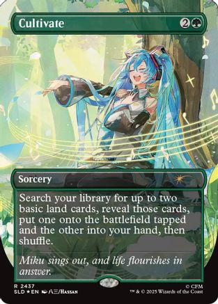 Cultivate (SLD-2437) [Secret Lair Drop Series] Foil | Shuffle n Cut Hobbies & Games