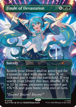 Finale of Devastation (SLD-2438) [Secret Lair Drop Series] Foil | Shuffle n Cut Hobbies & Games
