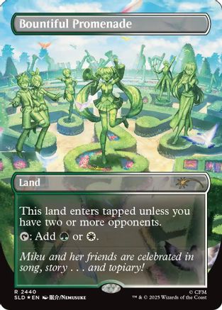 Bountiful Promenade (SLD-2440) [Secret Lair Drop Series] Foil | Shuffle n Cut Hobbies & Games