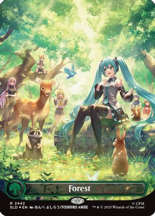 Forest (SLD-2442) [Secret Lair Drop Series] Foil | Shuffle n Cut Hobbies & Games