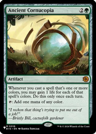 Ancient Cornucopia (LIST-016) [The List Reprints] | Shuffle n Cut Hobbies & Games
