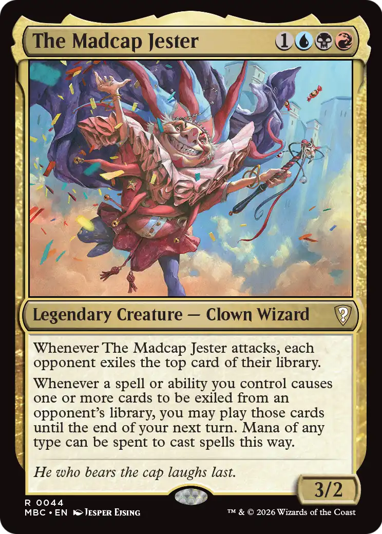 The Madcap Jester [Mystery Booster: Commander Edition] | Shuffle n Cut Hobbies & Games