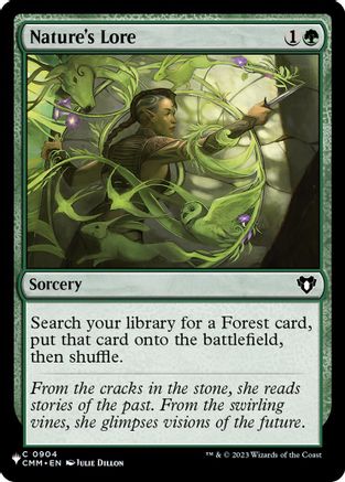 Nature's Lore (CMM) (LIST-904) [The List Reprints] | Shuffle n Cut Hobbies & Games