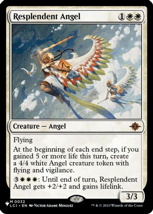 Resplendent Angel (LIST-032) [The List Reprints] | Shuffle n Cut Hobbies & Games
