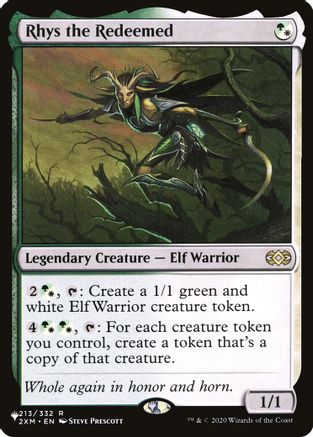 Rhys the Redeemed (2XM) (LIST-213) [The List Reprints] | Shuffle n Cut Hobbies & Games