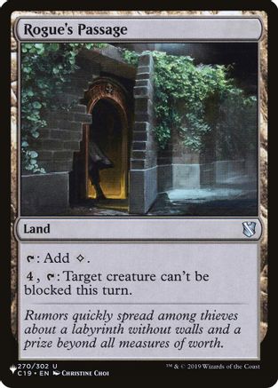 Rogue's Passage (C19) (LIST-270) [The List Reprints] | Shuffle n Cut Hobbies & Games