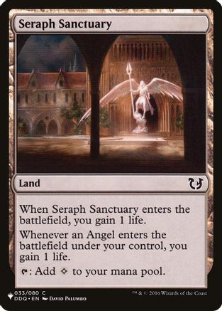 Seraph Sanctuary (DDQ) (LIST-033) [The List Reprints] | Shuffle n Cut Hobbies & Games