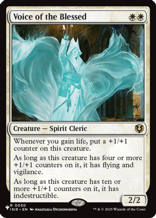 Voice of the Blessed (LIST-050) [The List Reprints] | Shuffle n Cut Hobbies & Games