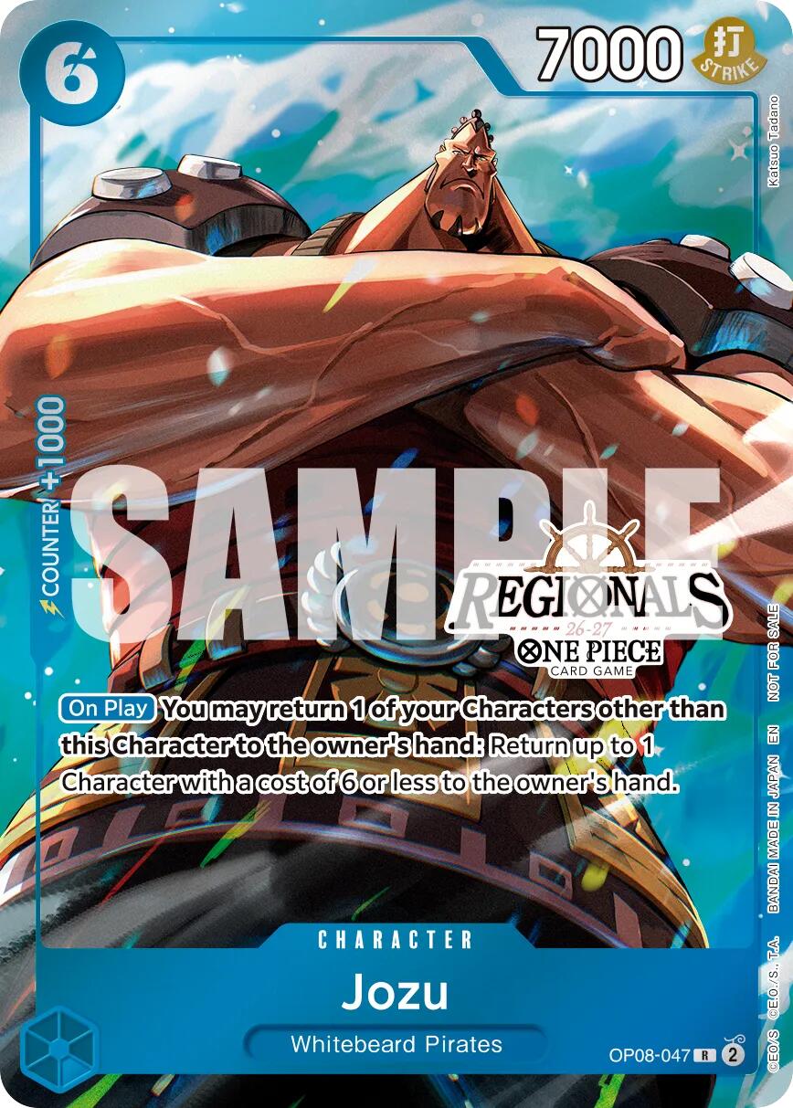 Jozu (Regional Participation Pack 2026 Vol.2) [One Piece Promotion Cards] | Shuffle n Cut Hobbies & Games