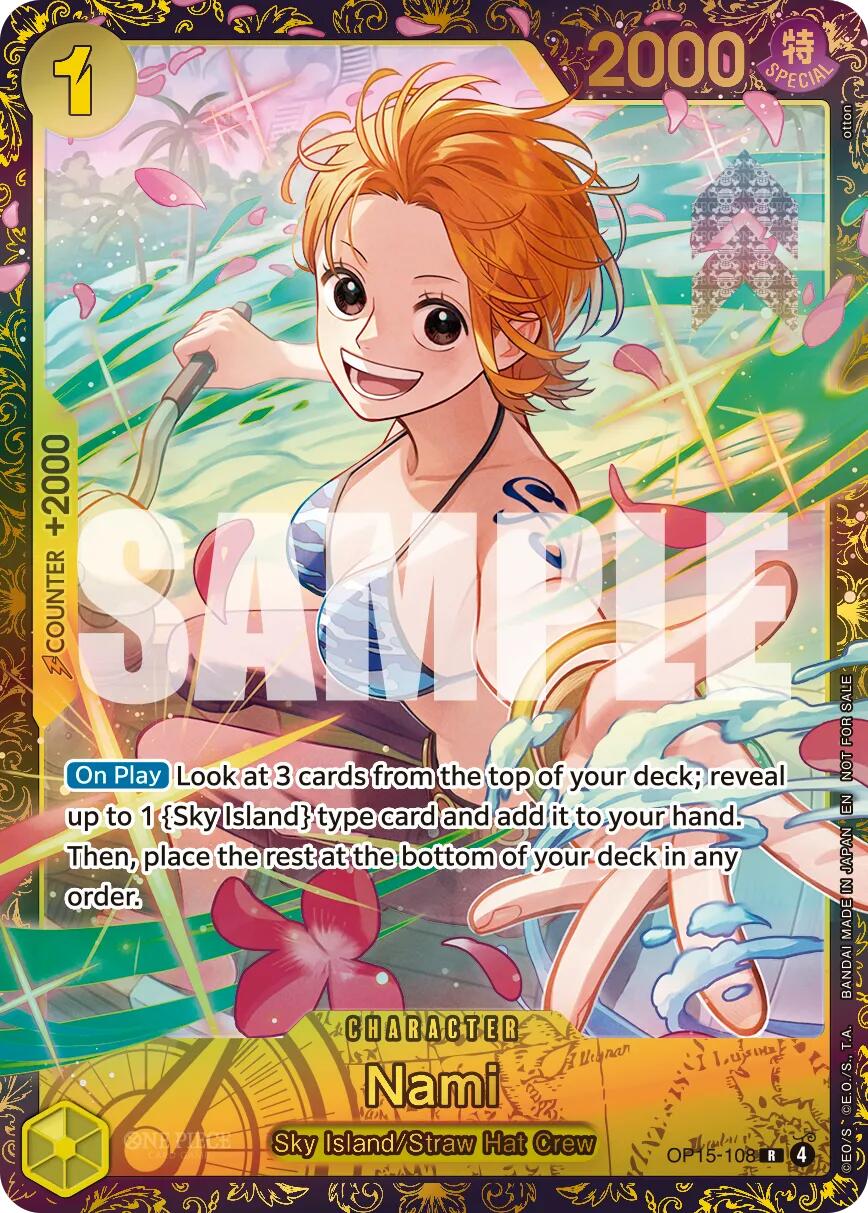 Nami (CS26-27 Regionals Season 2 Top 64) [Adventure on Kami's Island] | Shuffle n Cut Hobbies & Games